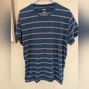 Bonobos Striped Blue Tee Shirt size XL